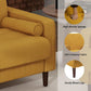 Mid Century Modern Oversized Corduroy Accent Chair