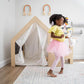 Large Colorful Indoor Playhouse FiveInOne Chalkboard