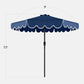 9 Ft Navy UV Resistant Weatherproof Outdoor Umbrella