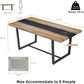Six To Eight Seats Farmhouse Modern Kitchen Dining Table