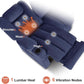 Navy Blue Zero Gravity Therapeutic Massage Recliner