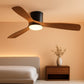 52-Inch Contemporary Flush Mount Ceiling Fan
