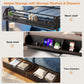 Queen Over Queen Bunk Bed With Integrated Storage Drawers