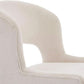 Grey Slipcovered Dining Chair Ultra Comfortable Seating