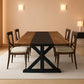 71 Inch Farmhouse Dining Table Waterproof Table top