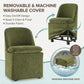 Green Upholstered Dining Chairs With Washable Slipcovers