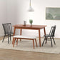 Talia Windsor UltraMatte Black Ashwood Dining Chair