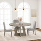 Forty Seven Inch Grey Dining Table Modern Kitchen Collection