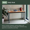 Functional Home Office Desk with Effortless Assembly Design