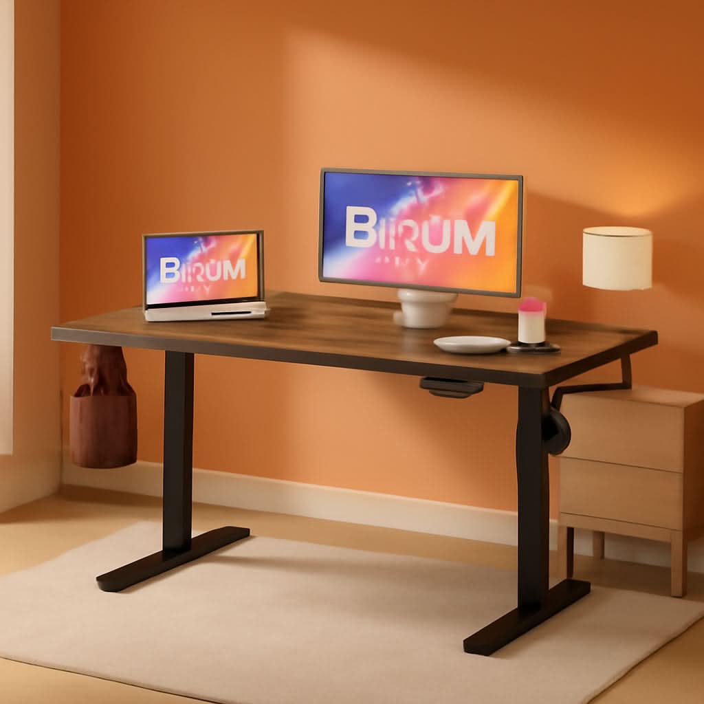 Height Adjustable Electric Standing Desk for Home Office-0