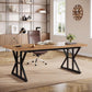 Large Industrial Executive Desk for Home Office Use