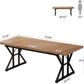 Large Industrial Executive Desk for Home Office Use