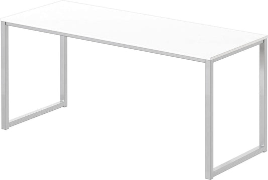 Mission Style 48 Inch White Computer Desk Home Office