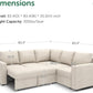 Modular Sectional Sleeper Sofa With Storage For Living Room-1