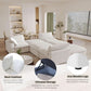 Modular Sectional Sofa with Storage Ottoman and Washable Covers
